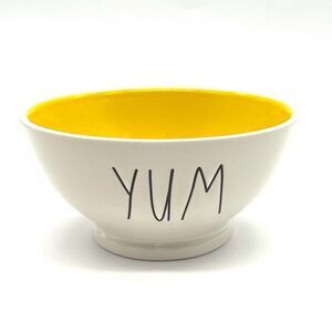 Rae Dunn Cereal Bowl “YUM” NWT